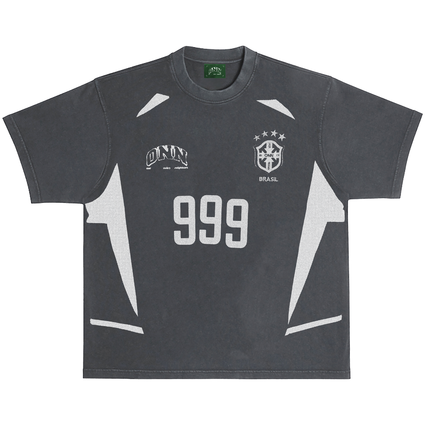999 BRAZIL VINTAGE BLACK TEE