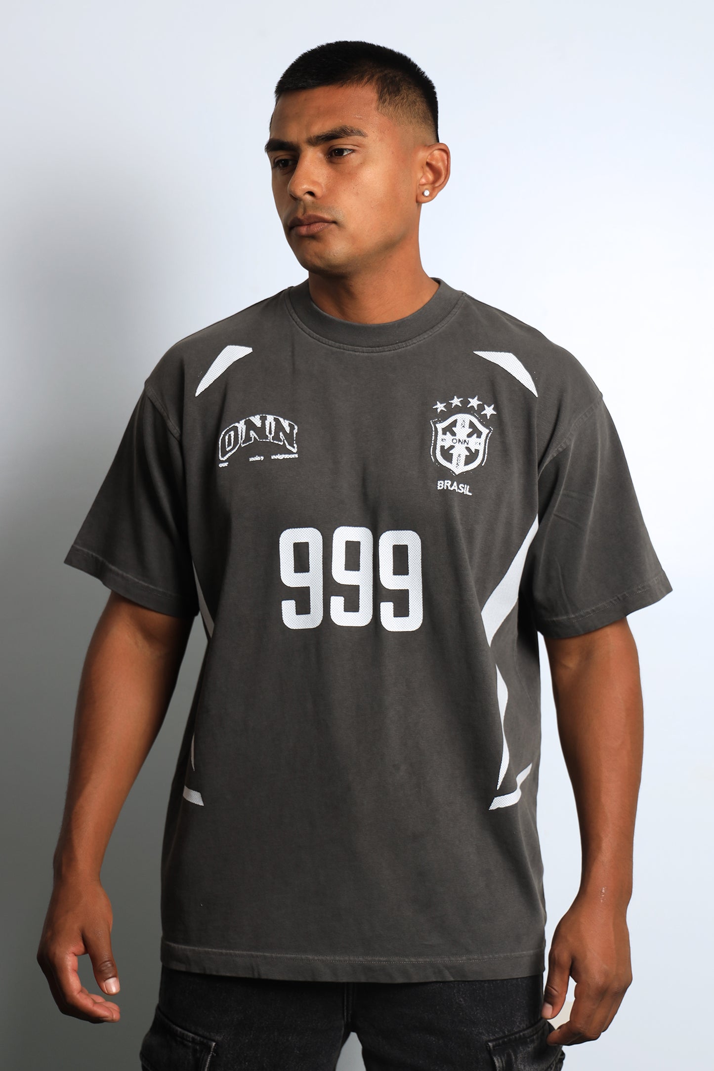 999 BRAZIL VINTAGE BLACK TEE