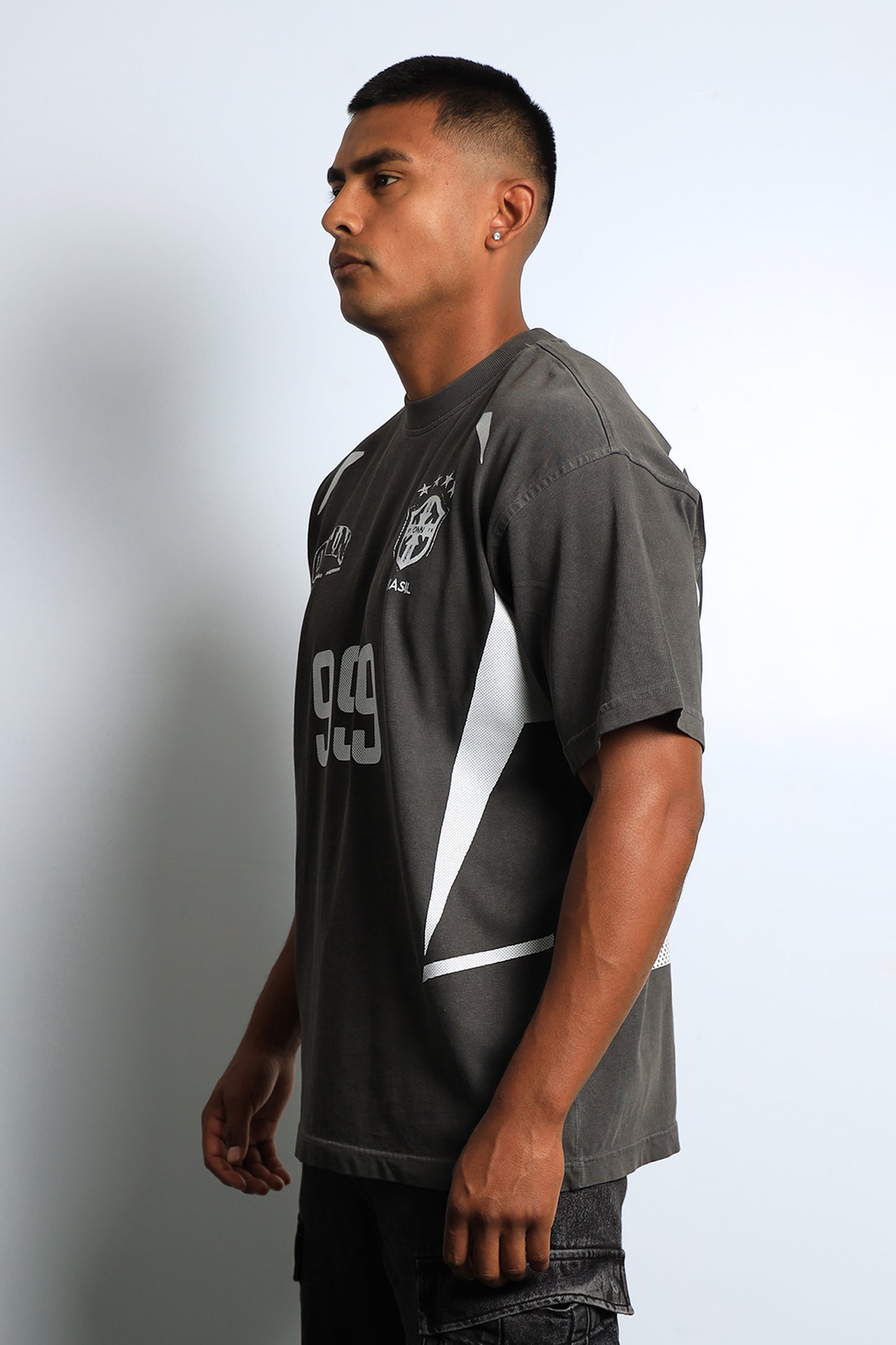 999 BRAZIL VINTAGE BLACK TEE