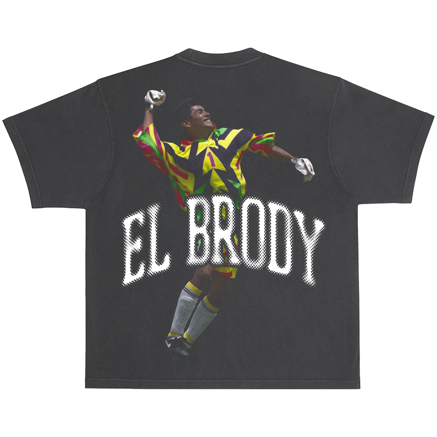 EL BRODY VINTAGE BLACK TEE