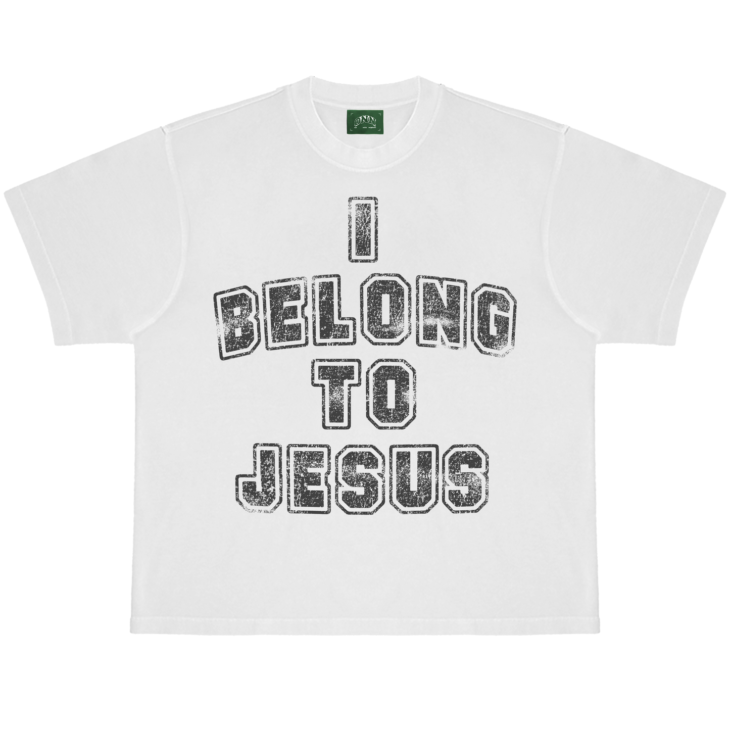 I BELONG TO JESUS WHITE TEE