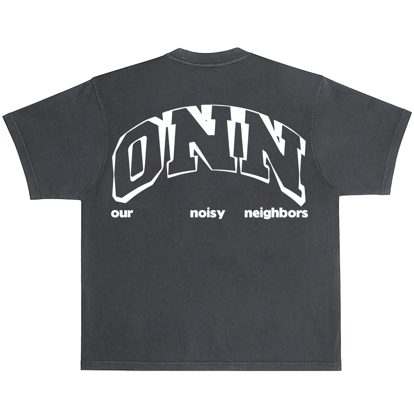 LOGO VINTAGE BLACK TEE