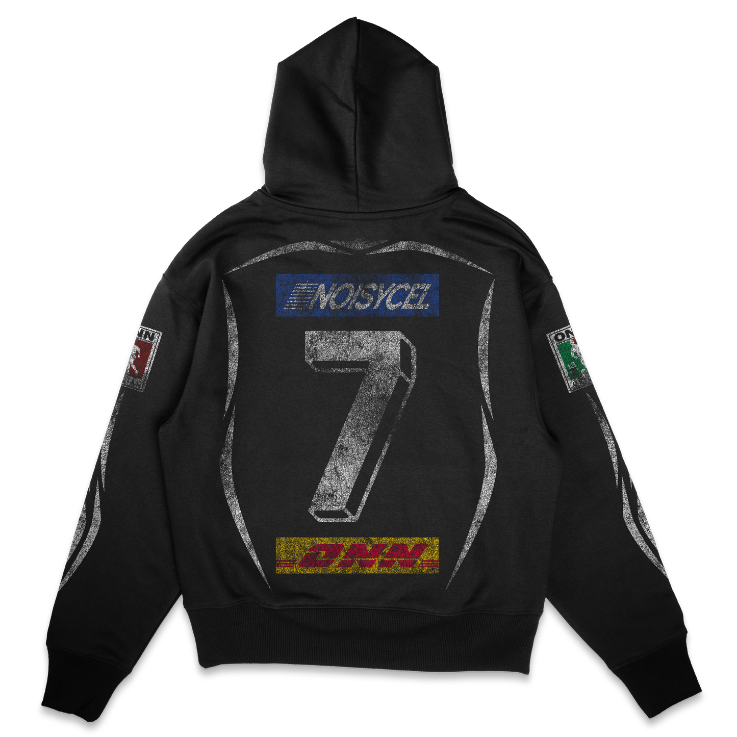 NOISYMEX BLACK HOODIE