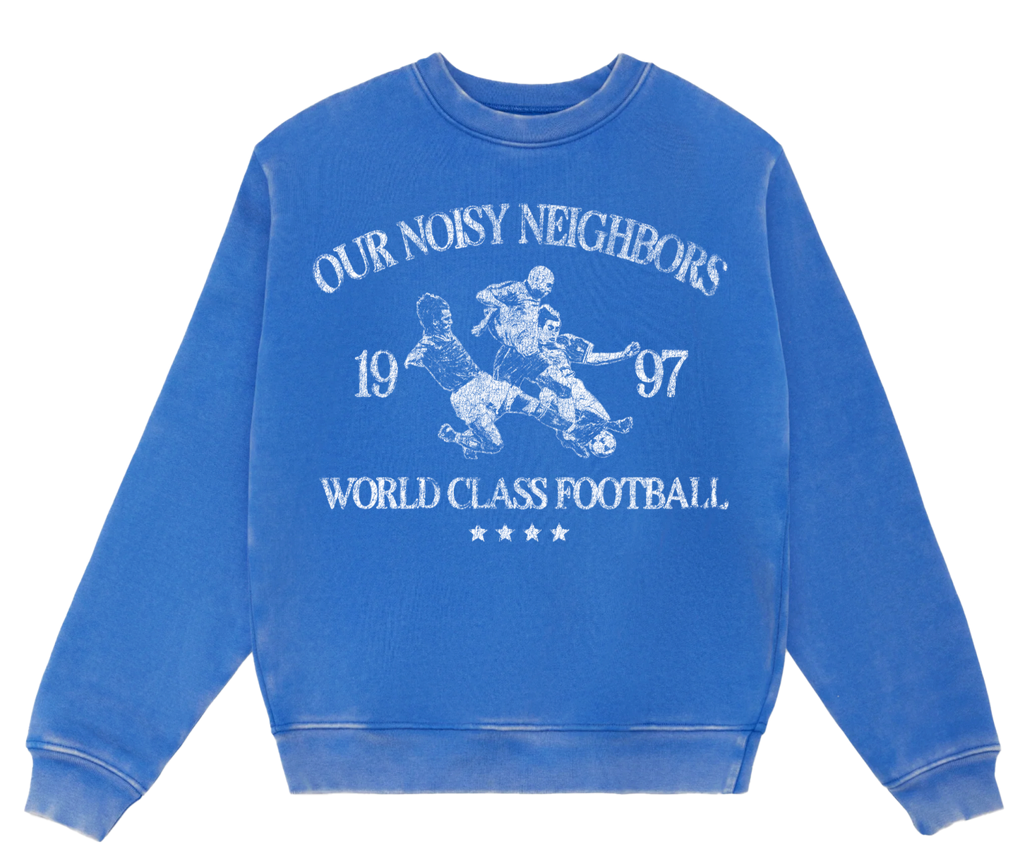 ONN WORLD CLASS FOOTBALL DUSTY BLUE CREWNECK SWEATSHIRT