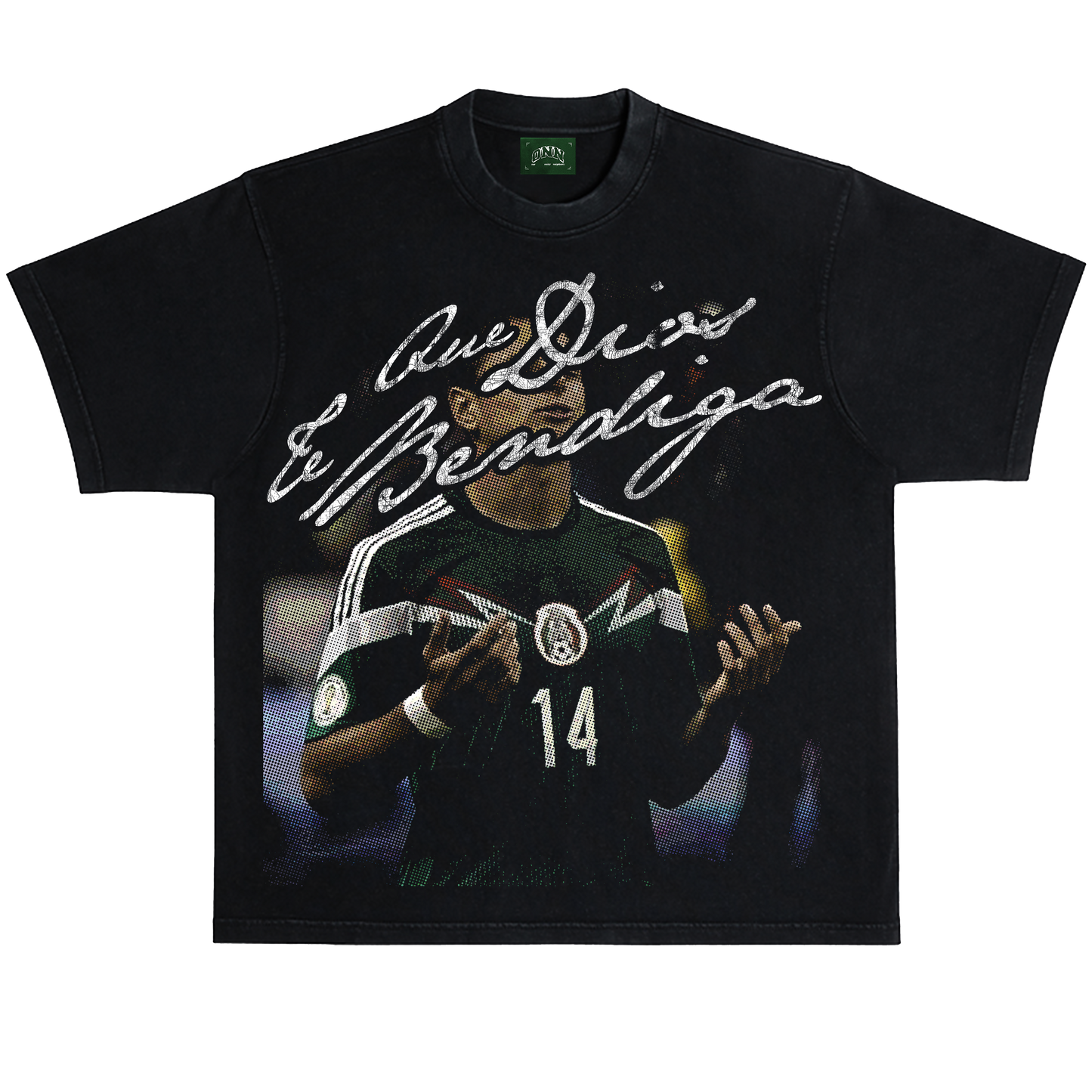 QUE DIOS TE BENDIGA BLACK TEE