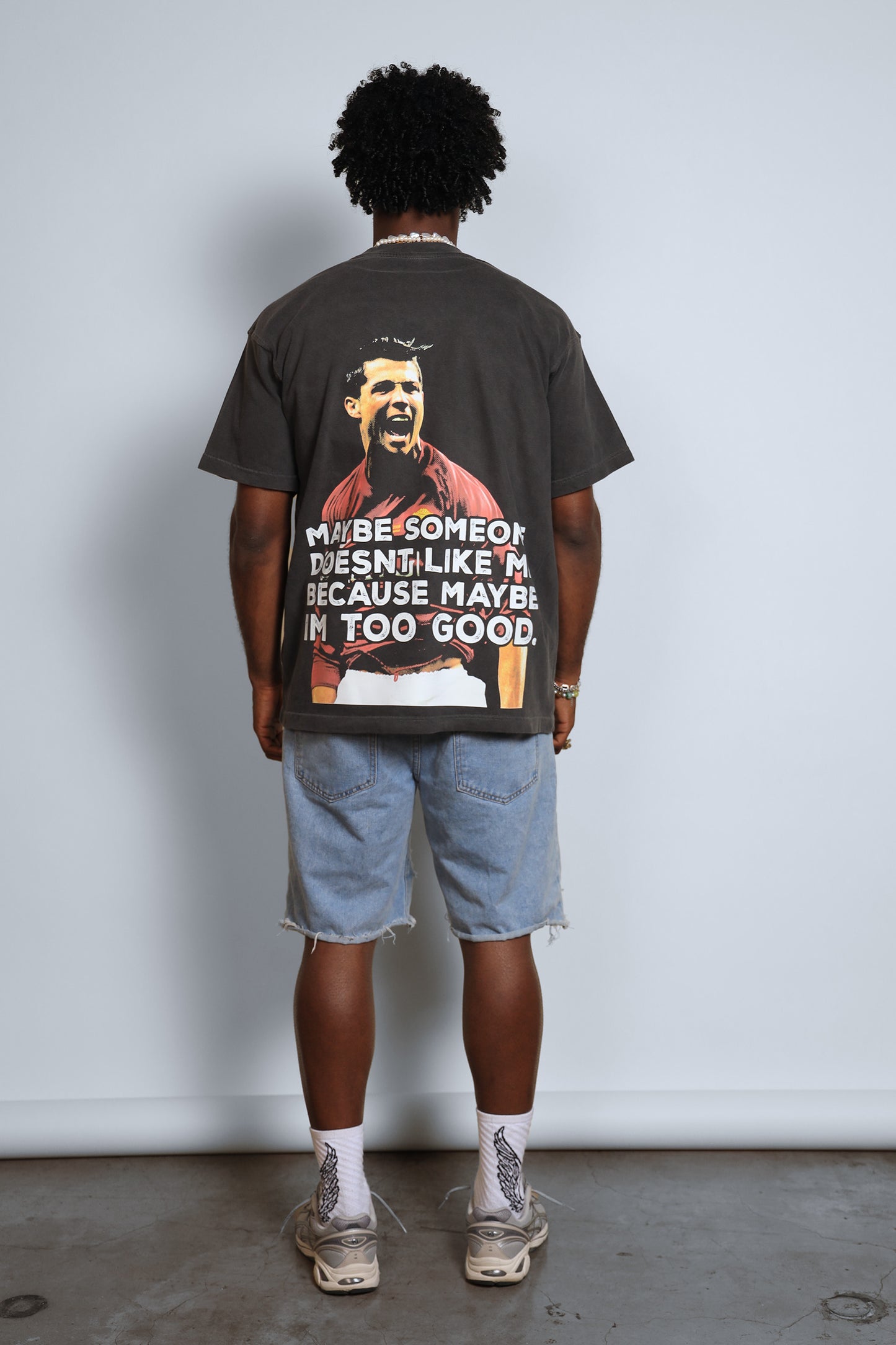 CR BOX VINTAGE BLACK TEE