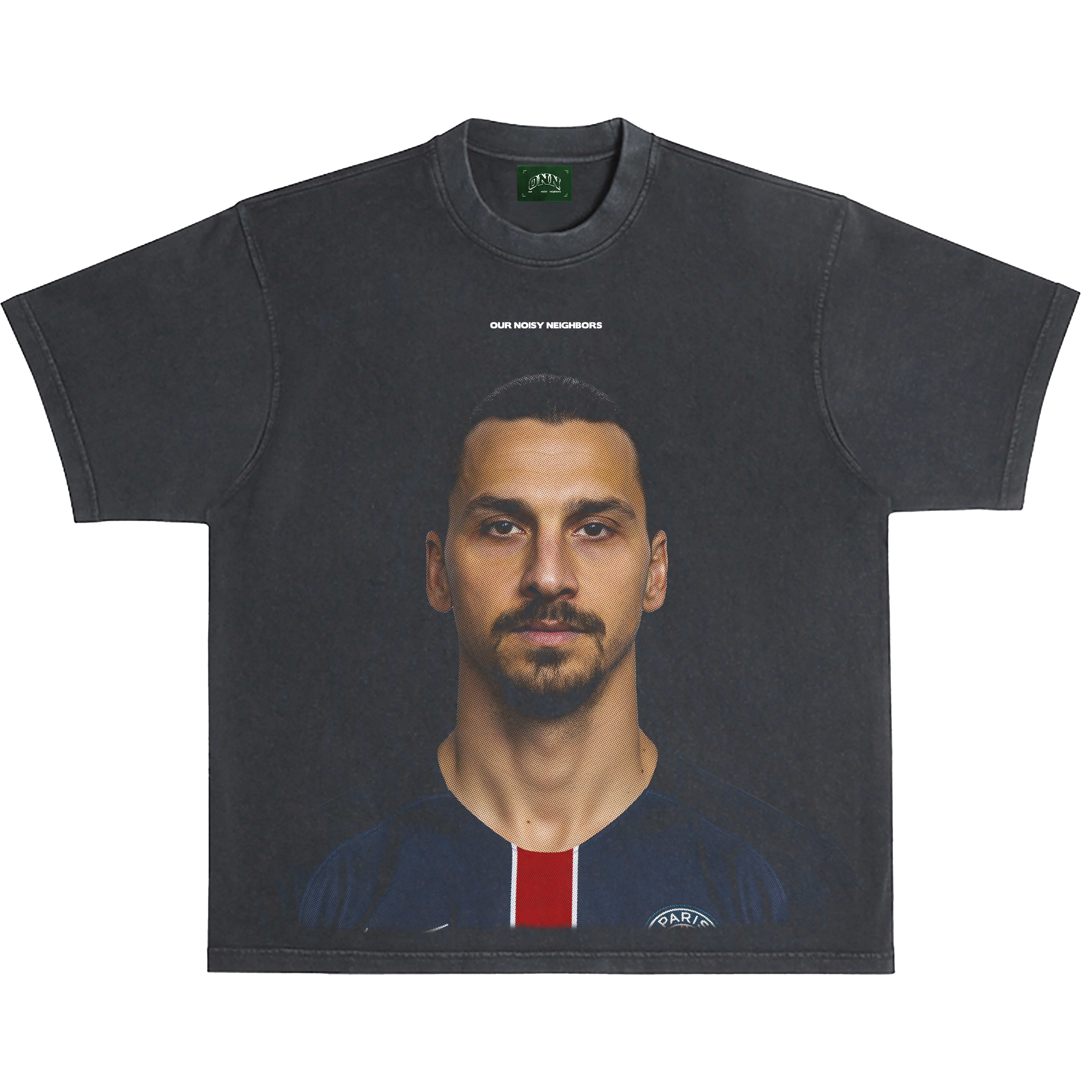 IBRA VINTAGE BLACK TEE – Our Noisy Neighbors