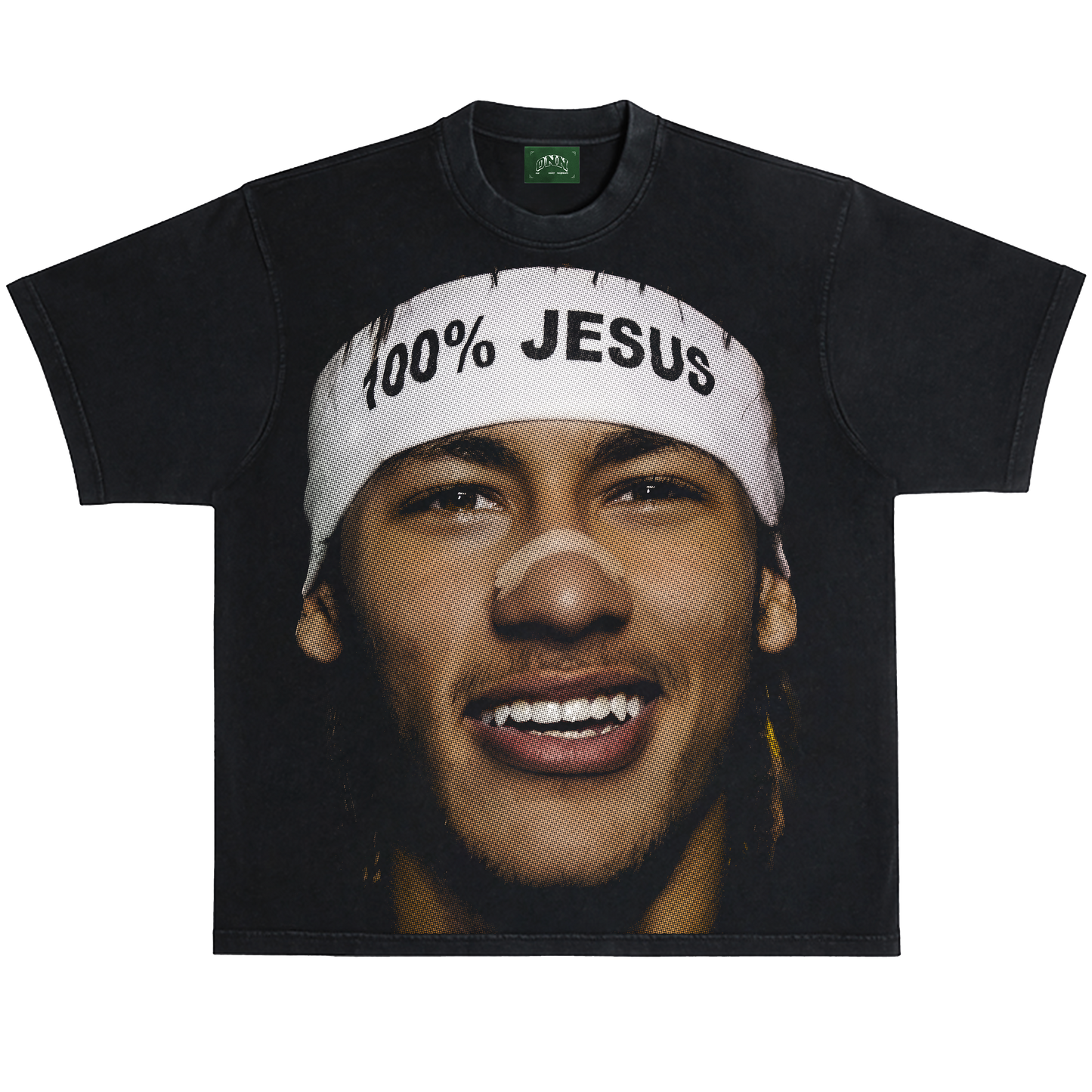 100% JESUS BLACK TEE