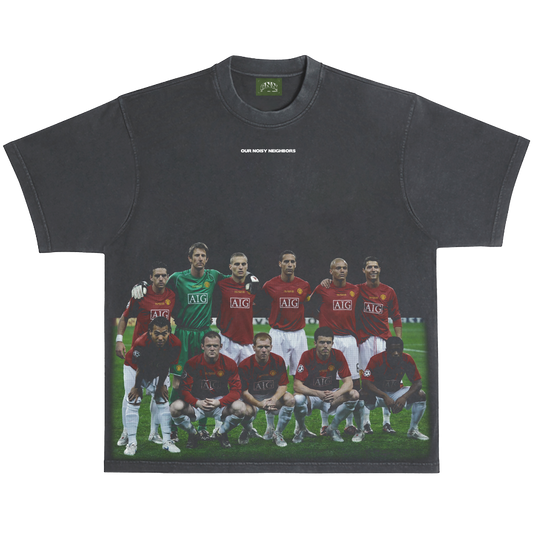 RED DEVILS 2008 VINTAGE BLACK TEE