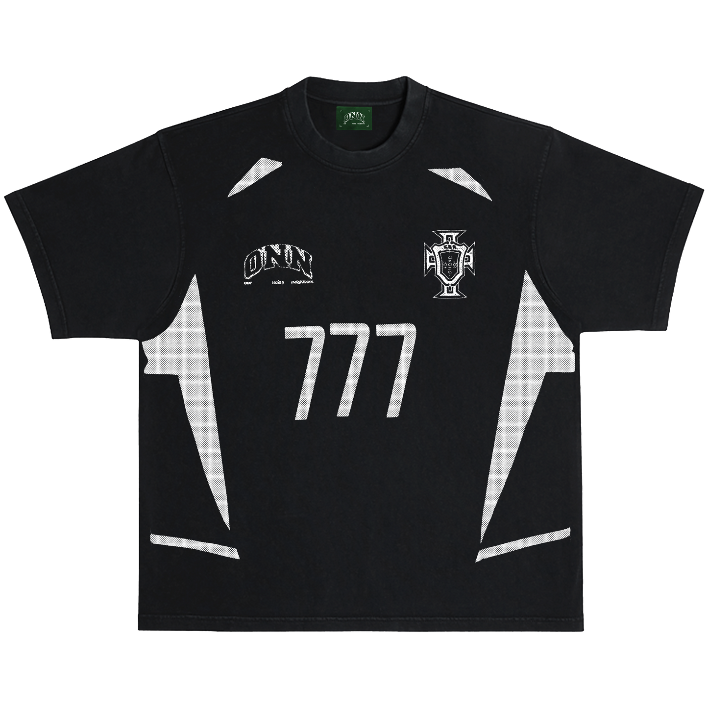 777 PORTUGAL BLACK TEE
