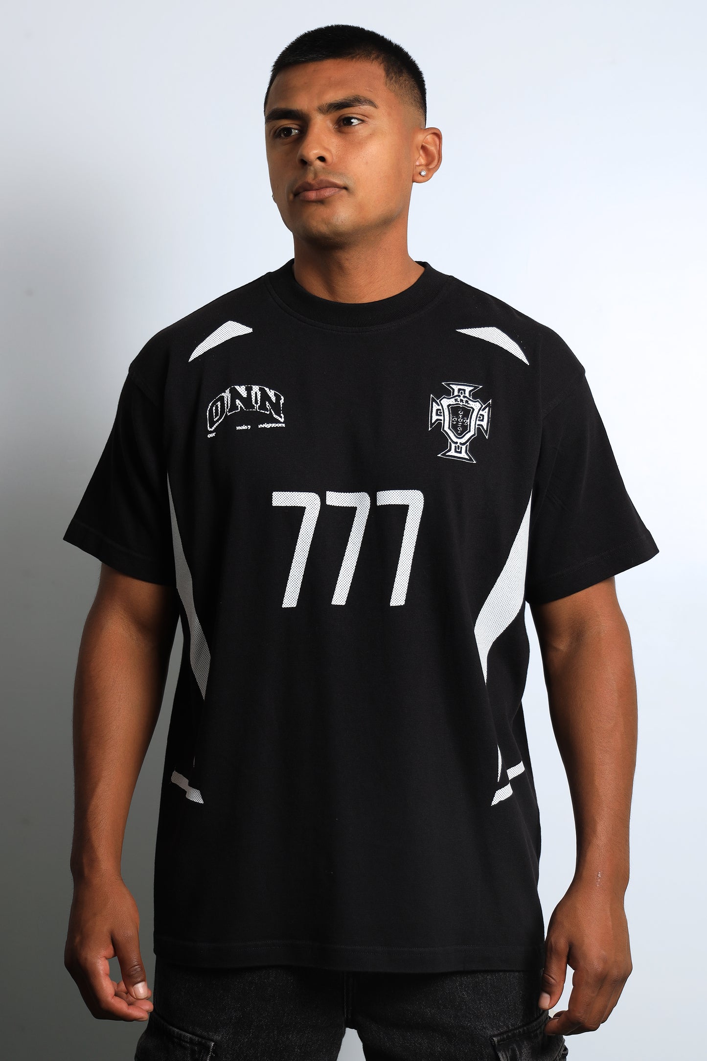 777 PORTUGAL BLACK TEE