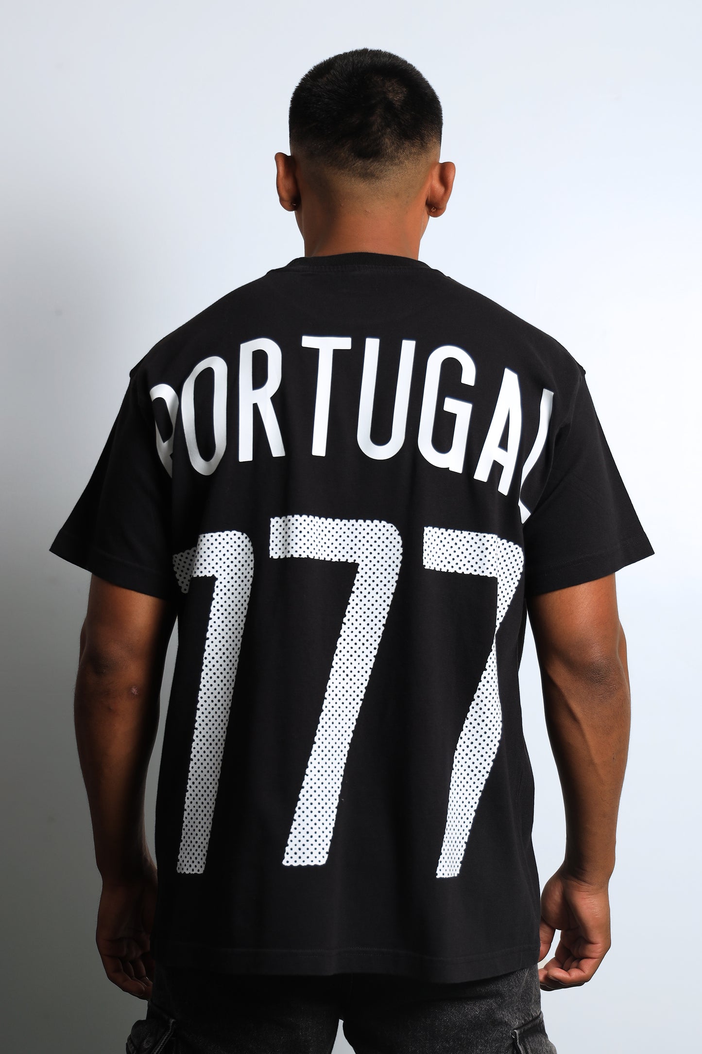 777 PORTUGAL BLACK TEE