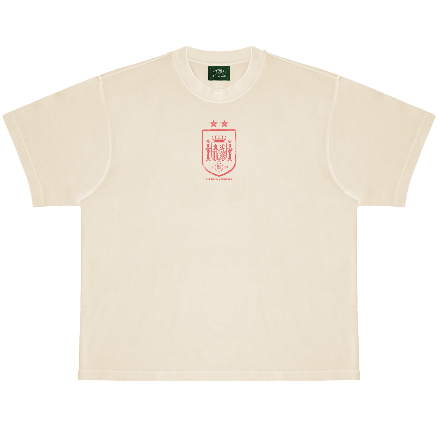 ESPAÑA CAMPEONES DE LA COPA MUNDIAL OFF WHITE TEE