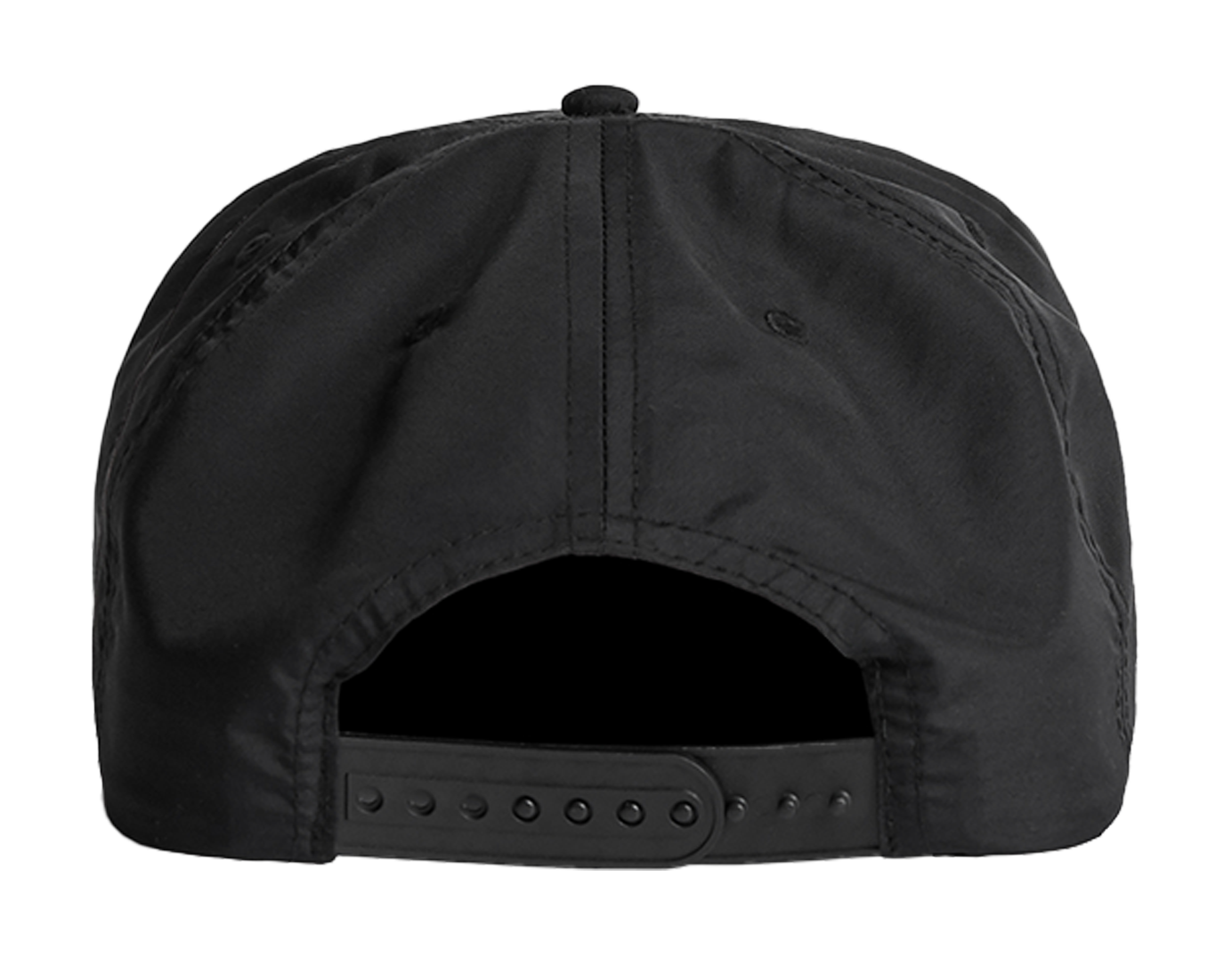 CURSIVE ONN LOGO BLACK NYLON SNAPBACK HAT