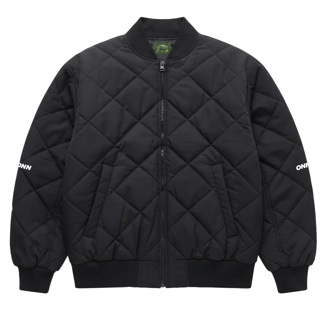 ONN BLACK BOMBER JACKET
