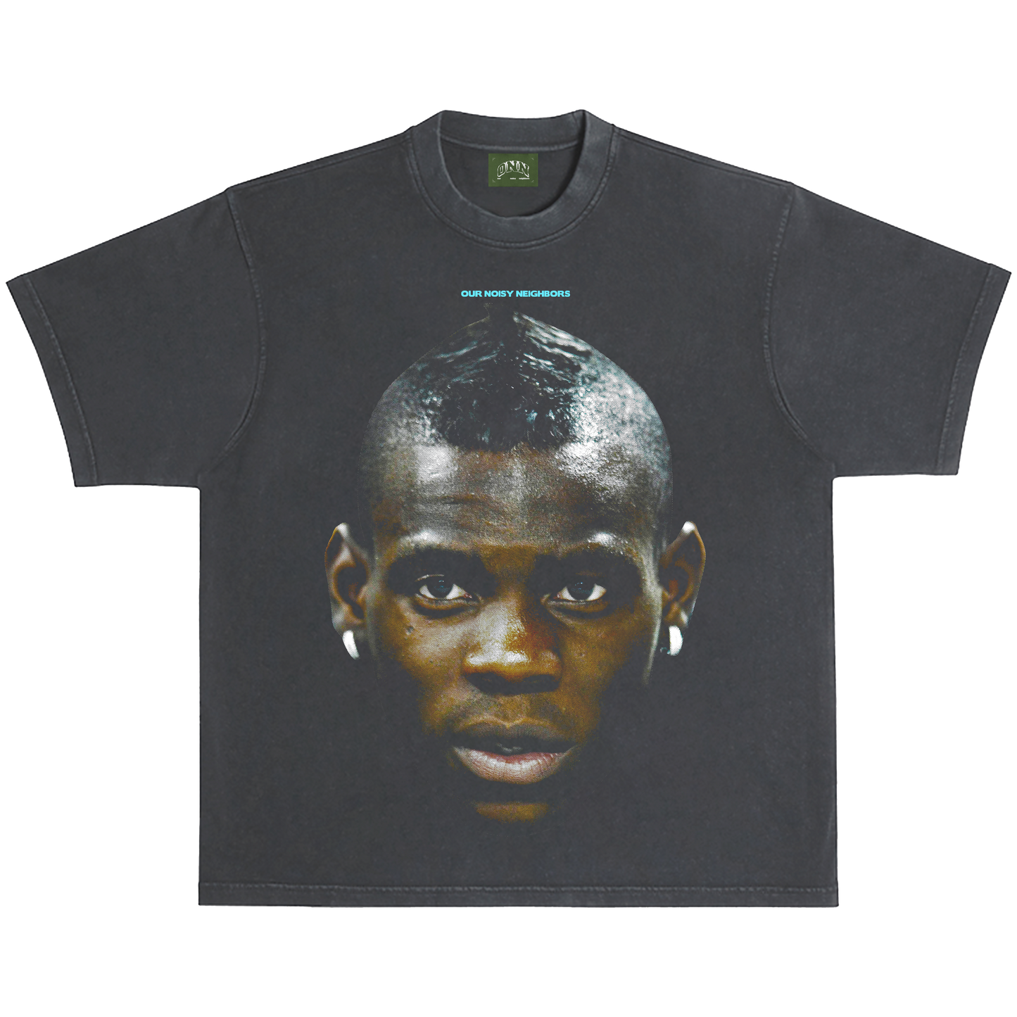 BALOTELLI BOX VINTAGE BLACK TEE
