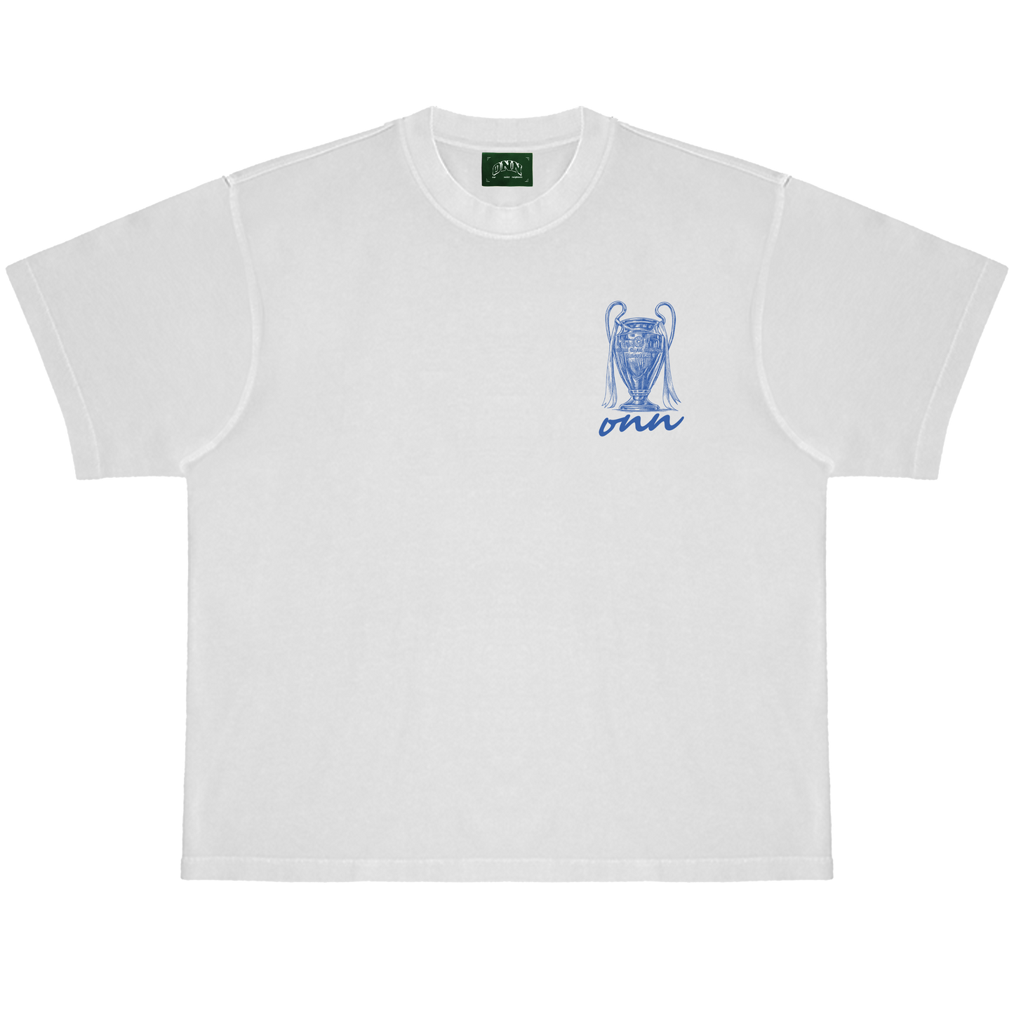 CHAMPIONS TROPHY WHITE TEE
