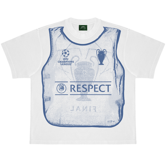 FOOTBALL BIB WHITE TEE
