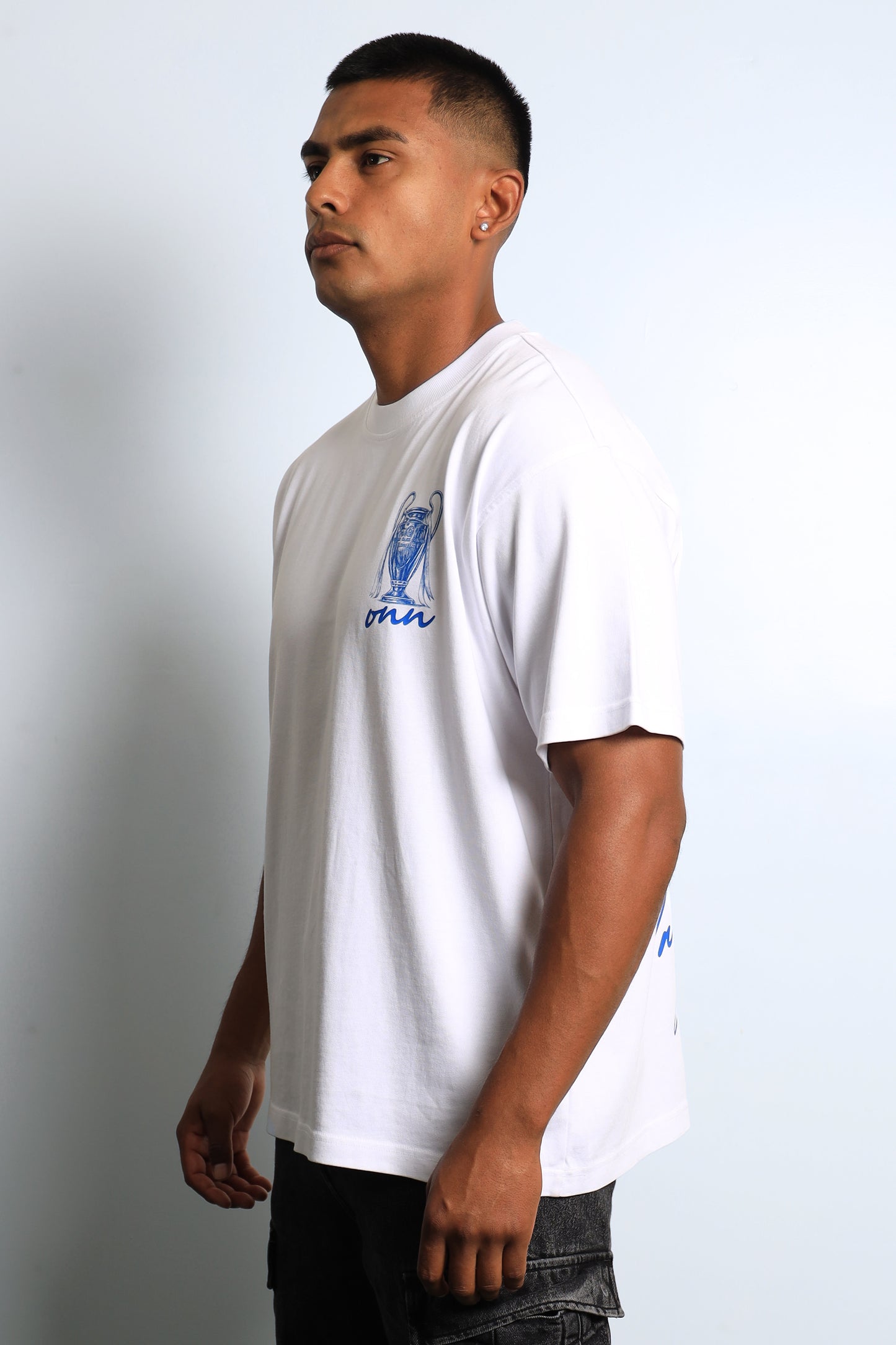 CHAMPIONS TROPHY WHITE TEE