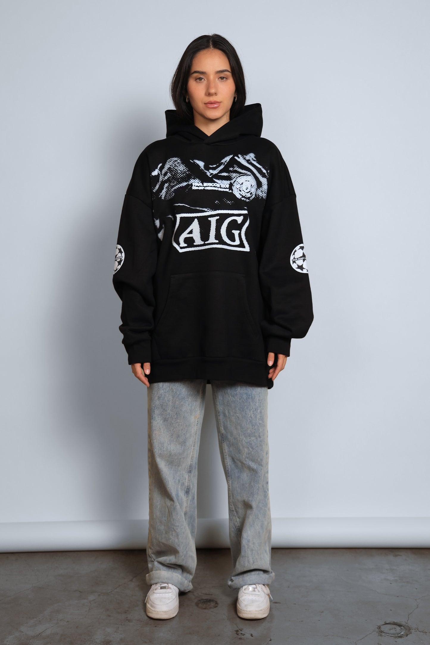 CR7 BLACK HOODIE