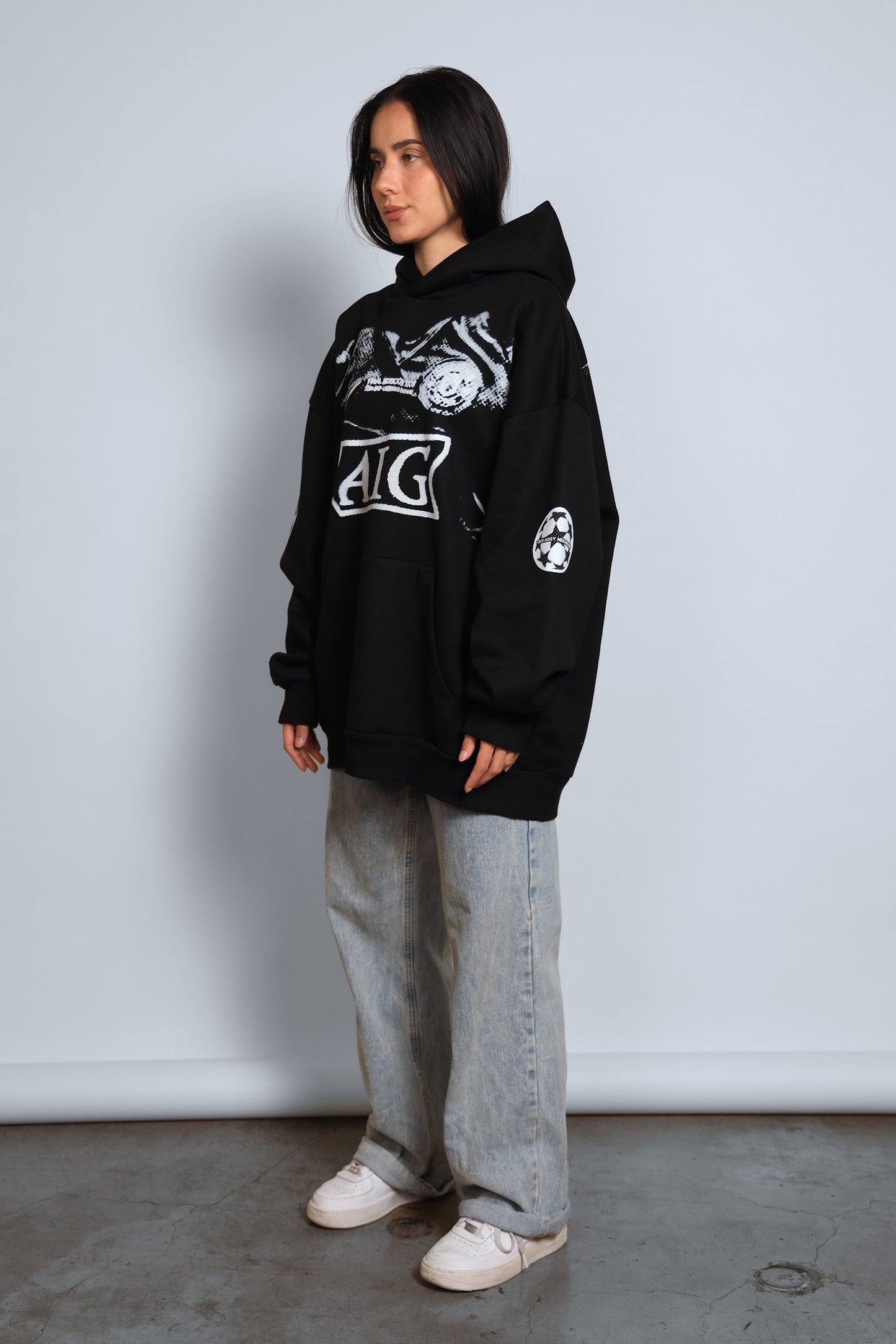 CR7 BLACK HOODIE