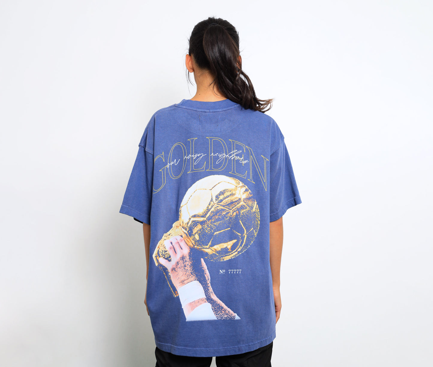 Camiseta dorada