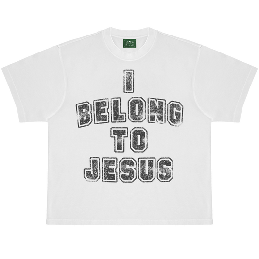 I BELONG TO JESUS WHITE TEE