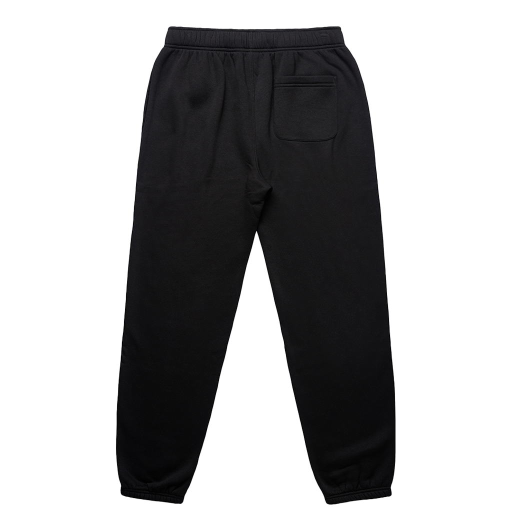 LOGO BLACK TRACK PANTS