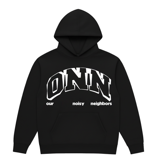 LOGO BLACK HOODIE