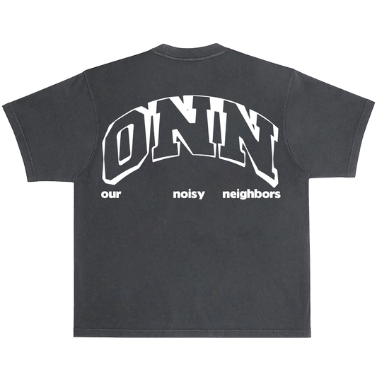 LOGO VINTAGE BLACK TEE