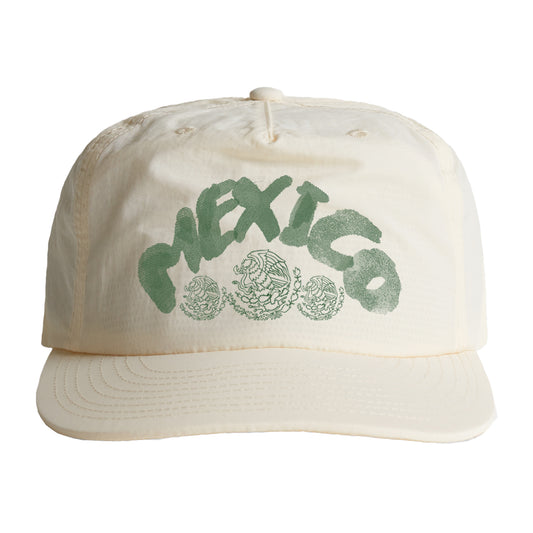 GORRA MX DE NYLON BLANCA