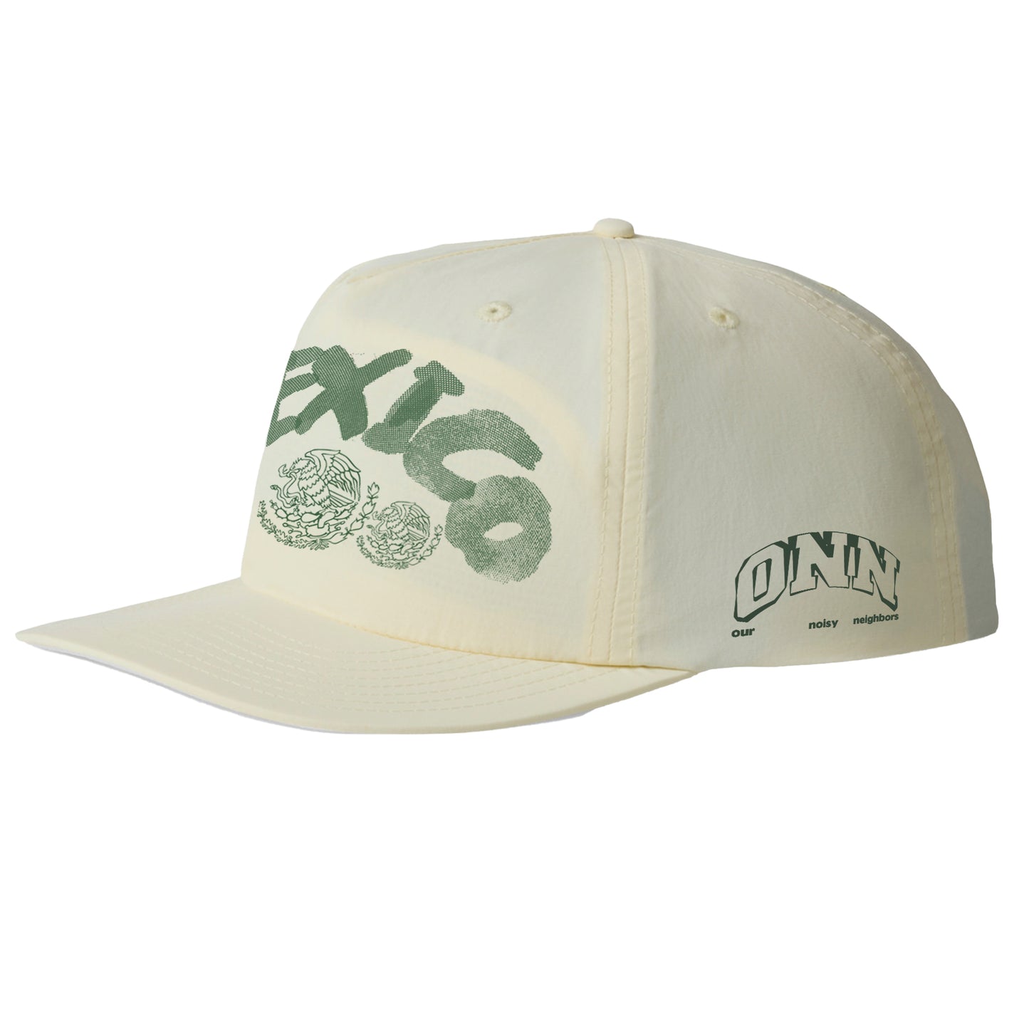 GORRA MX DE NYLON BLANCA