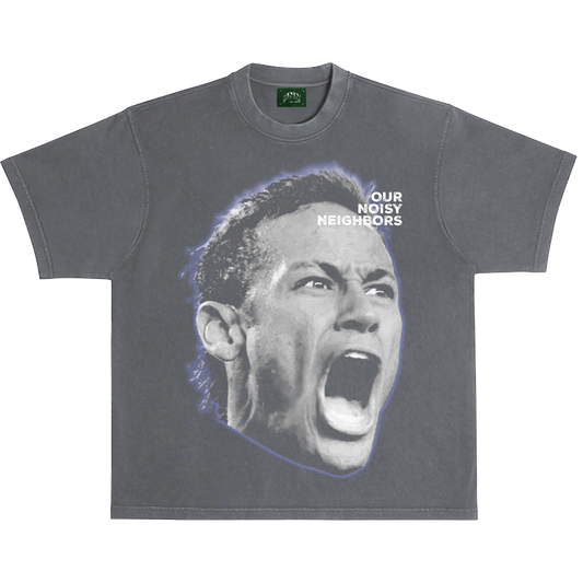 CAMISETA NEGRA VINTAGE NEY BOX
