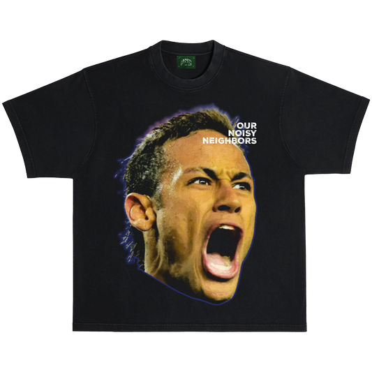 CAMISETA NEGRA NEY BOX