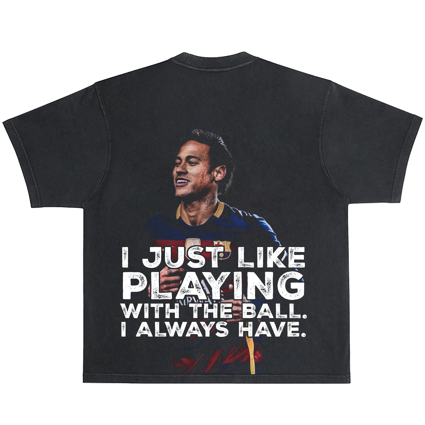 CAMISETA NEGRA VINTAGE NEY BOX