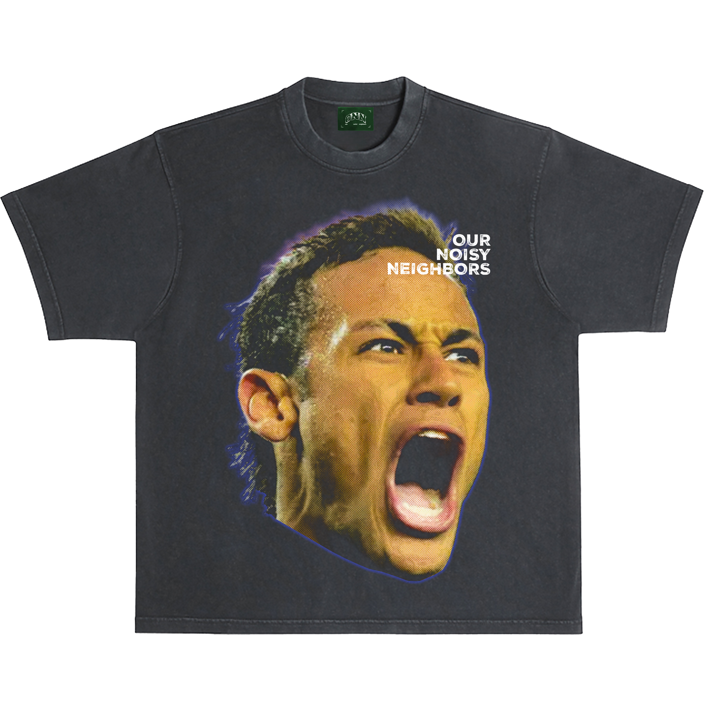 CAMISETA NEGRA VINTAGE NEY BOX