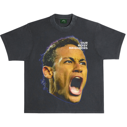 CAMISETA NEGRA VINTAGE NEY BOX