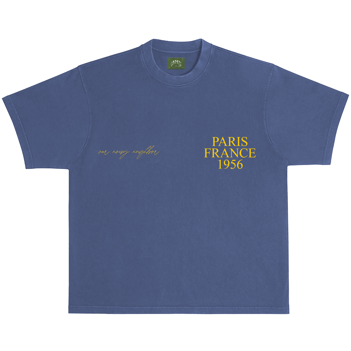 Camiseta dorada