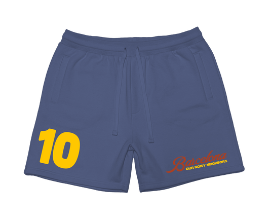 Pantalones cortos de tejido polar de peso pesado de Barcelona 