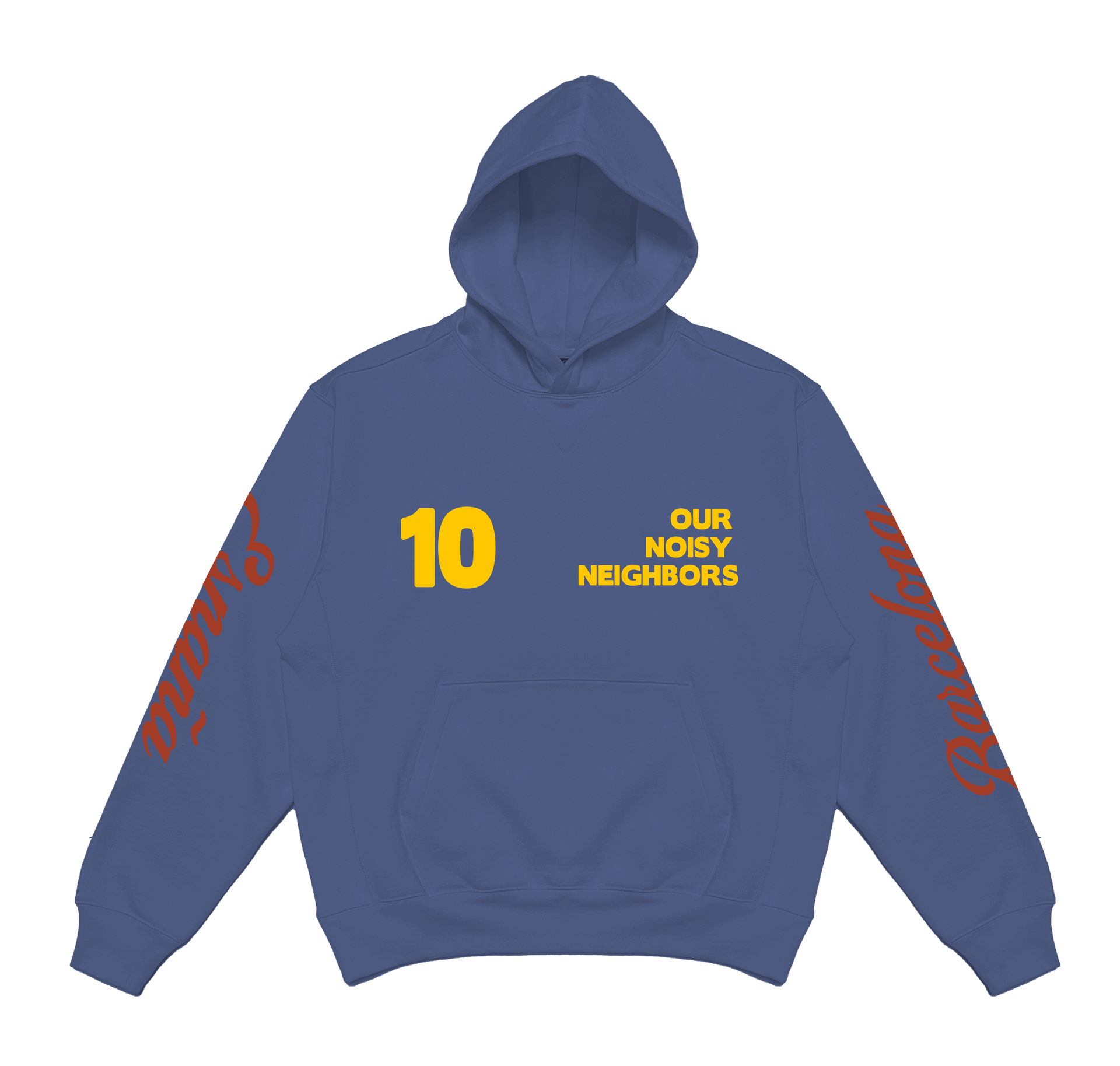 Barcelona Hoodie – Our Noisy Neighbors