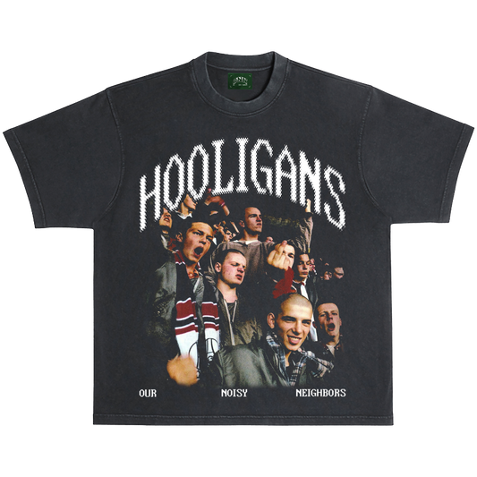 CAMISETA CON CAJA DE HOOLIGANS
