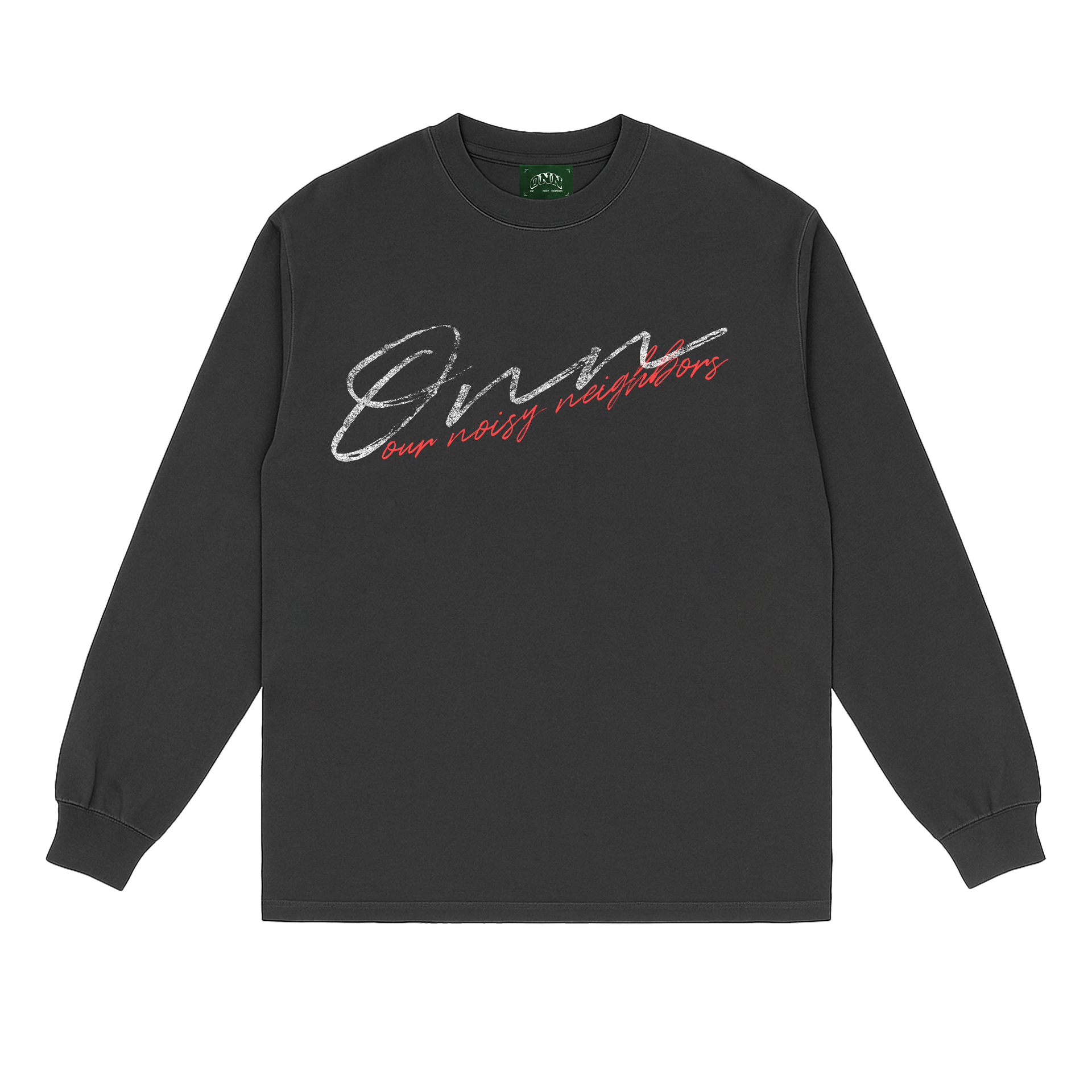 STATIC BOXY LS TEE – Our Noisy Neighbors