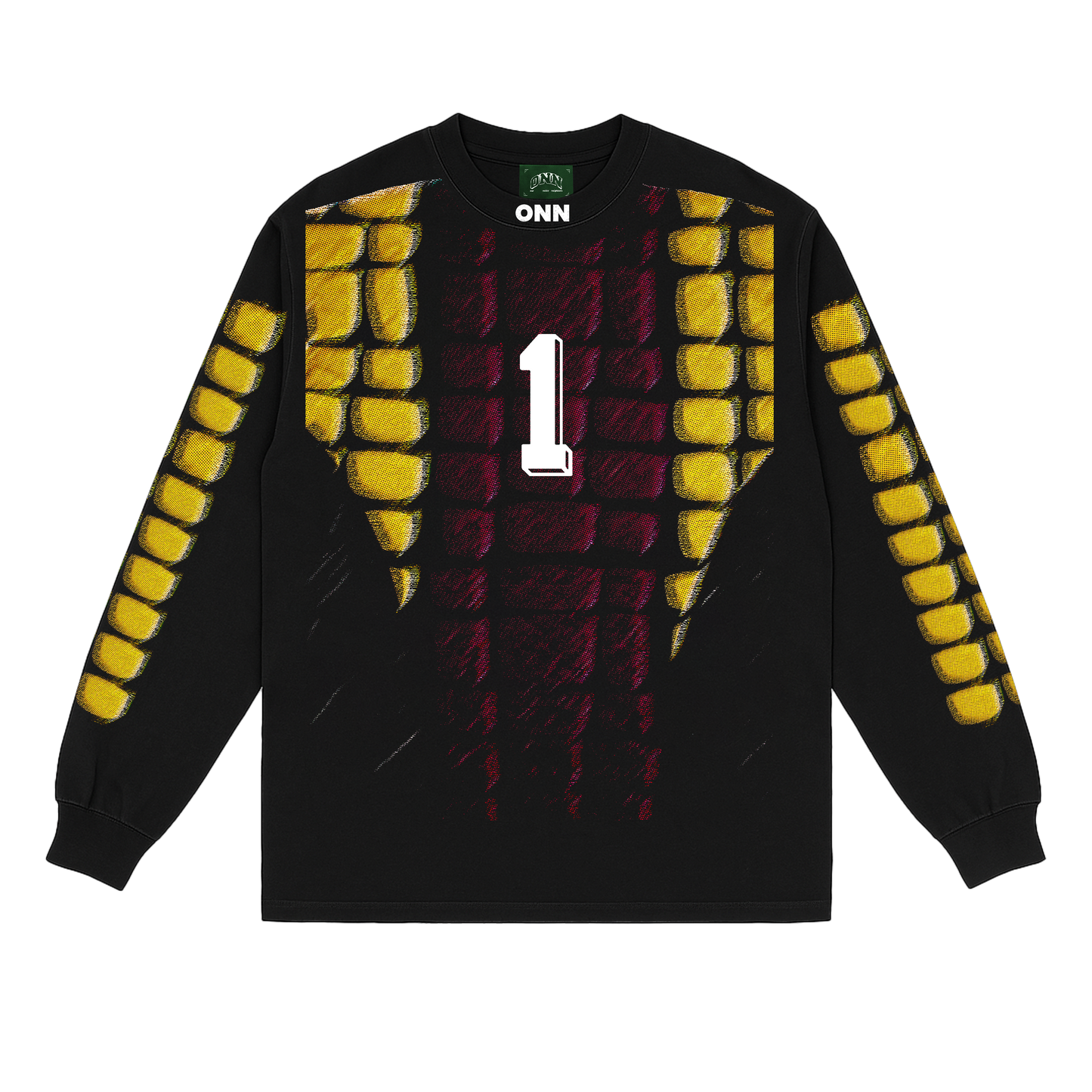 ONN 94 KEEPER LS BLACK TEE