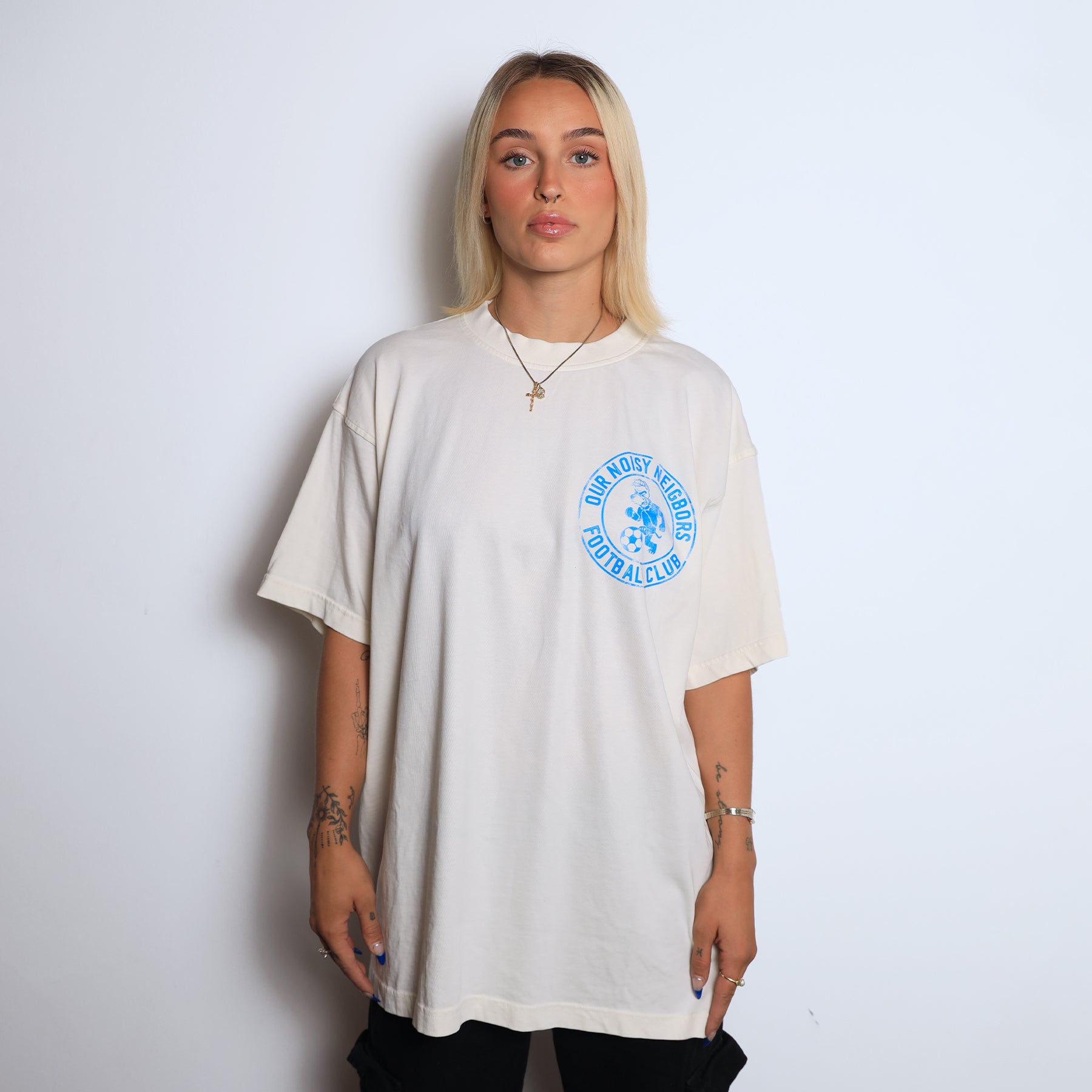 ☆NASTY FANCY CLUB☆ NF Three Quarter Basic Tee WHITEF24QB27 FANCY CLUB | THREE QUARTER BASIC T-SHIRT