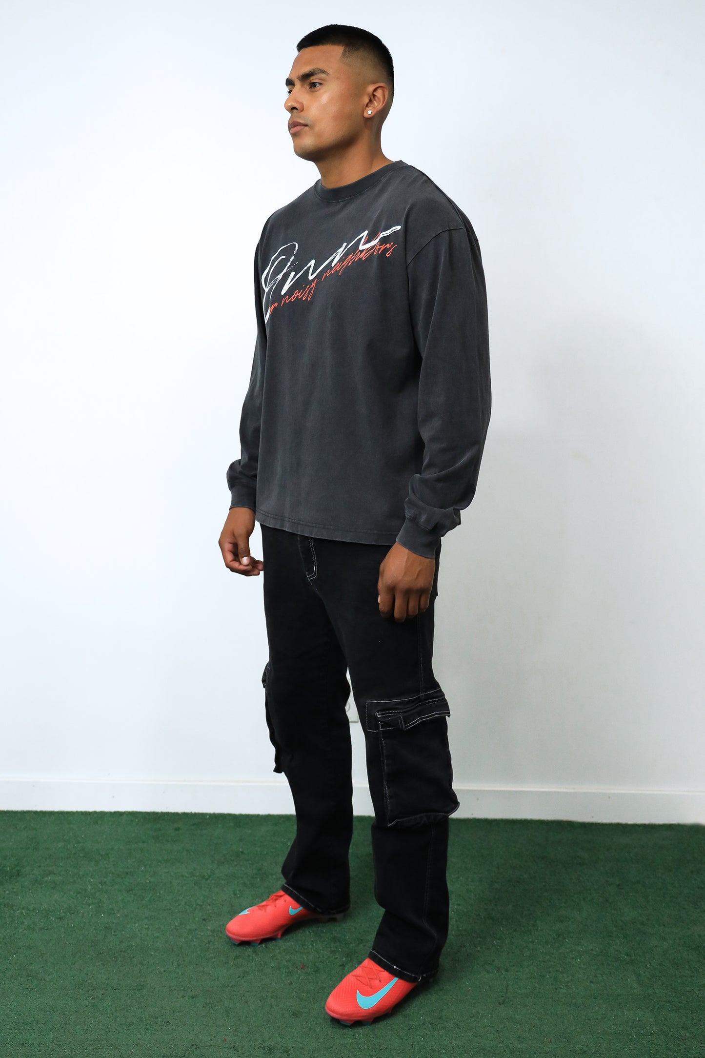 STATIC BOXY LS TEE