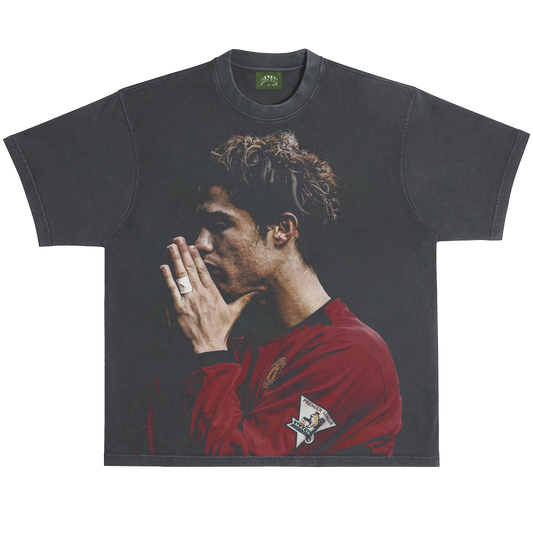 TRUST GOD VINTAGE BLACK TEE