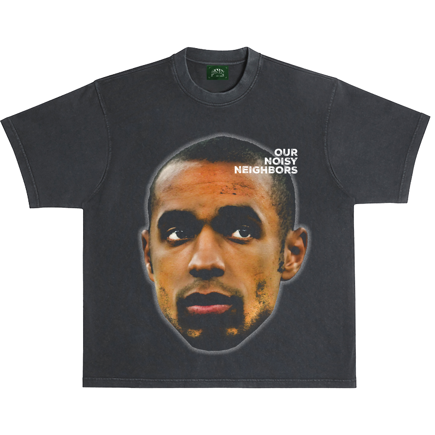 THIERRY BOX VINTAGE BLACK TEE