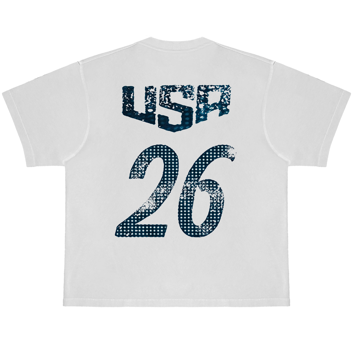 USA 26 WHITE TEE