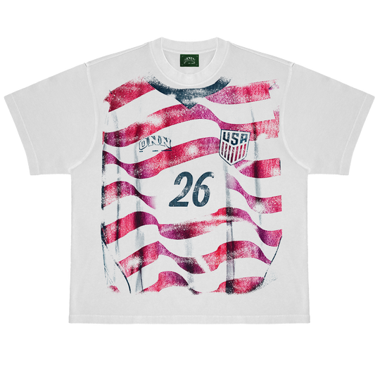 USA 26 WHITE TEE
