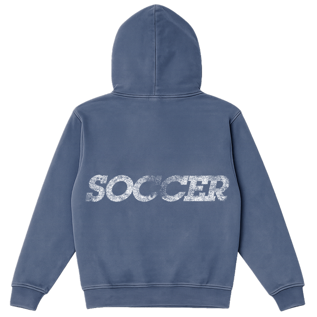 US VINTAGE NAVY BLUE HOODIE